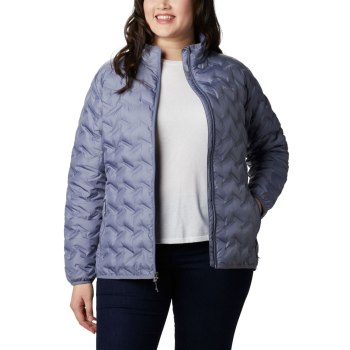 Columbia Jas Dames, Delta Ridge Down Plus Size Paars, 01SBFCYKJ